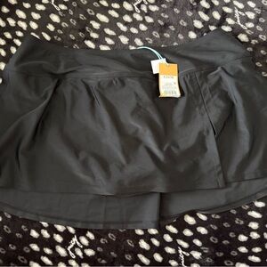 Black Athletic Skirt or swim